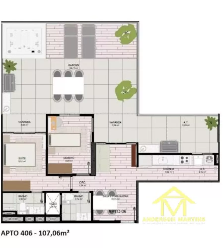 Apartamento, 2 quartos, 62 m² - Foto 8