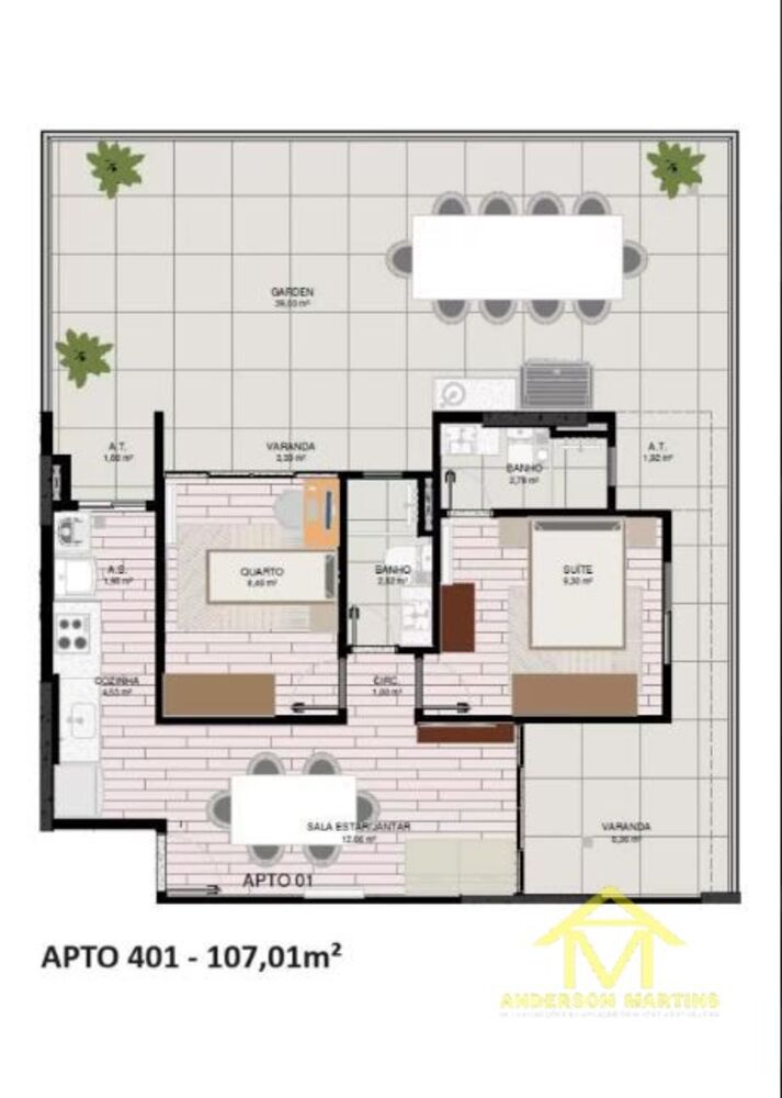 Apartamento, 2 quartos, 62 m² - Foto 9