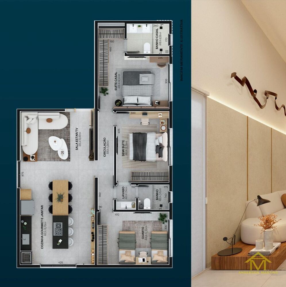 Casa, 3 quartos, 156 m² - Foto 6