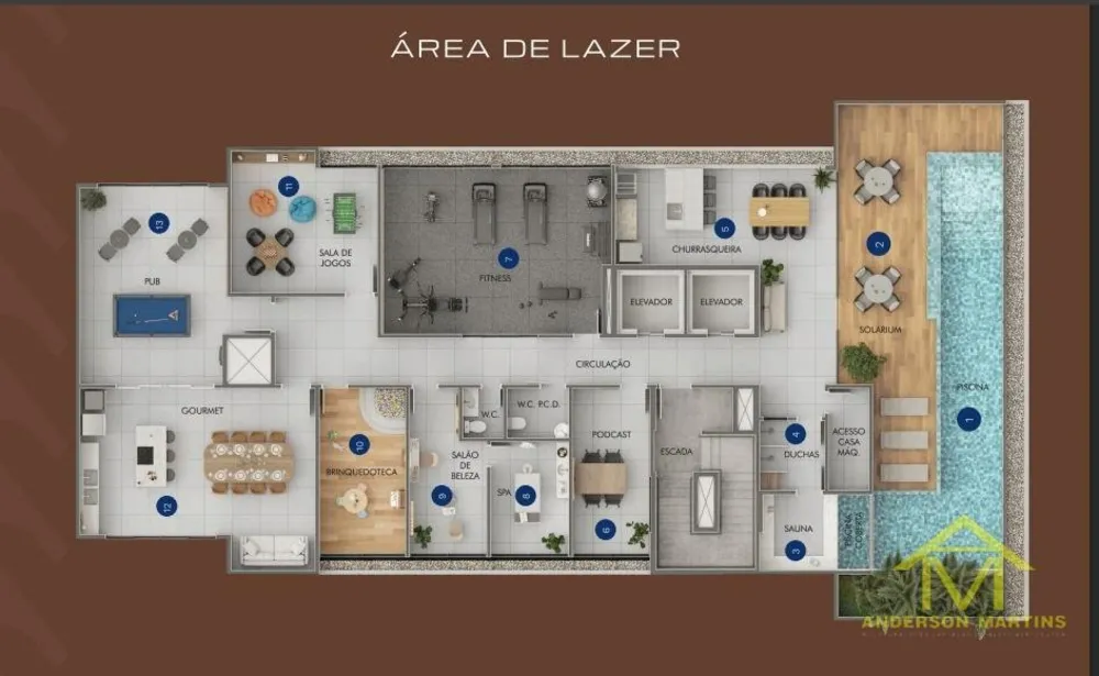 Apartamento, 2 quartos, 55 m² - Foto 2