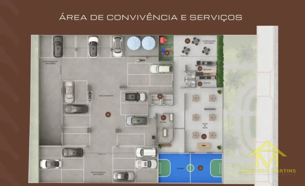 Apartamento, 2 quartos, 55 m² - Foto 3