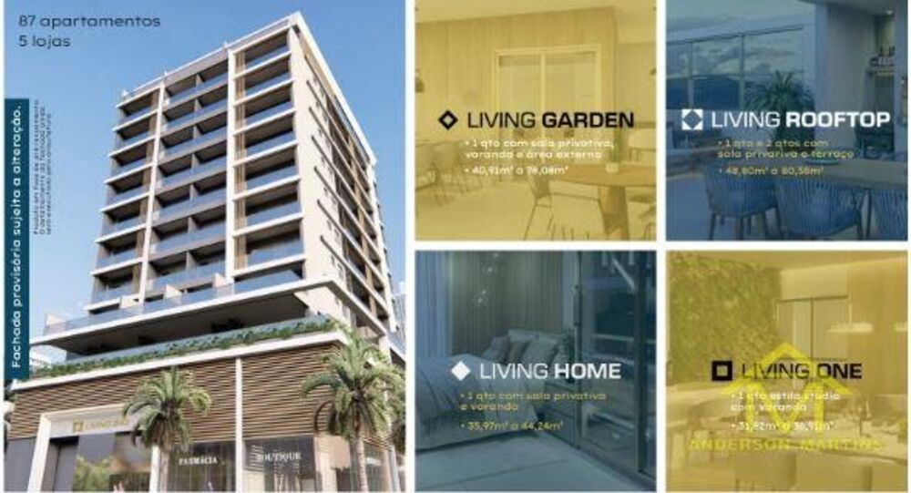 Apartamento, 1 quarto, 36 m² - Foto 2