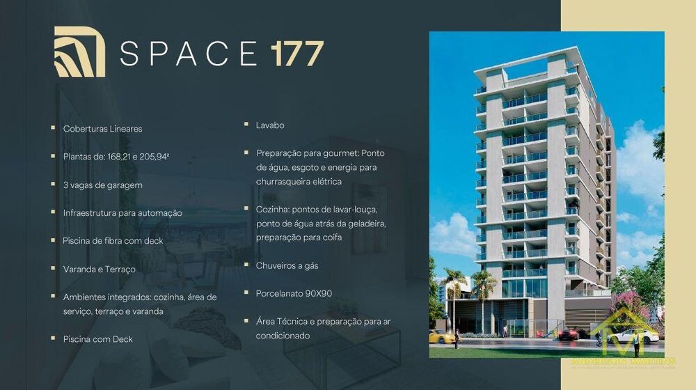 Cobertura, 3 quartos, 168 m² - Foto 4
