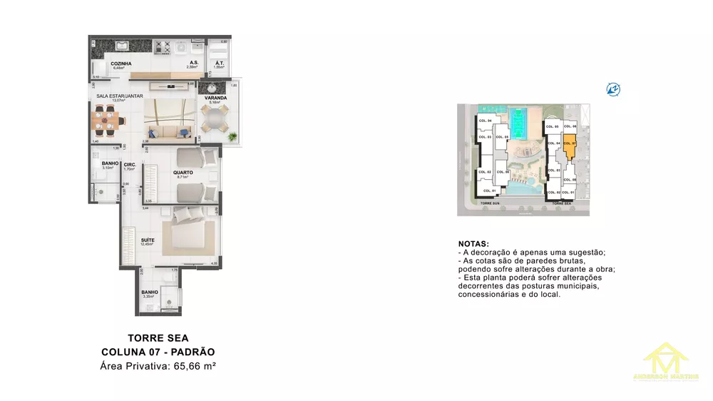 Apartamento, 3 quartos, 96 m² - Foto 2