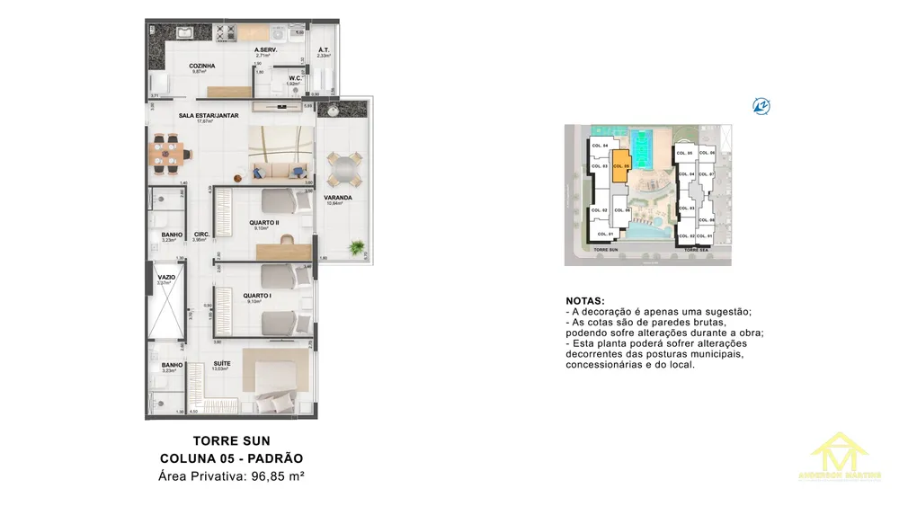 Apartamento, 3 quartos, 96 m² - Foto 12