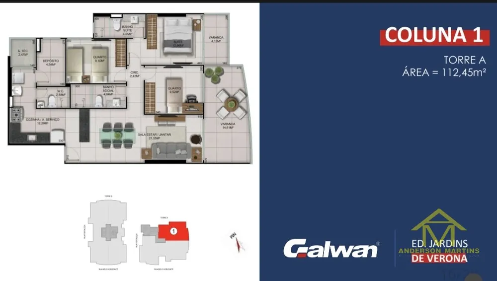 Apartamento, 3 quartos, 121 m² - Foto 12