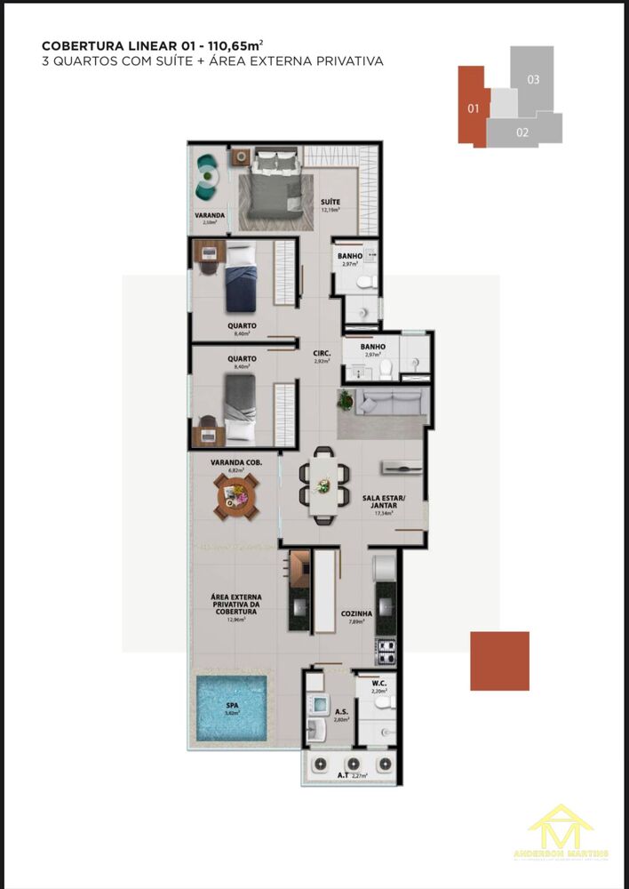 Apartamento, 2 quartos, 60 m² - Foto 7