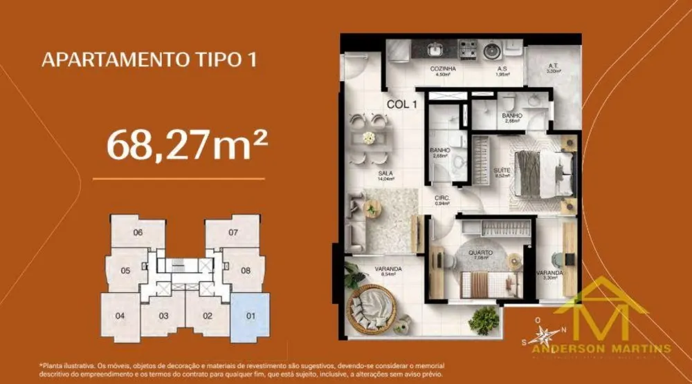 Apartamento, 2 quartos, 62 m² - Foto 5