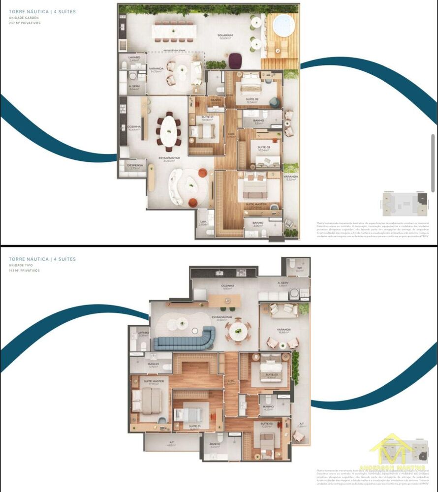 Apartamento, 4 quartos, 141 m² - Foto 1