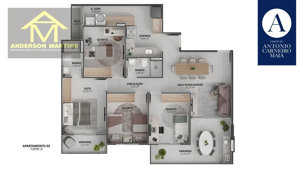Apartamento, 4 quartos, 113 m² - Foto 11