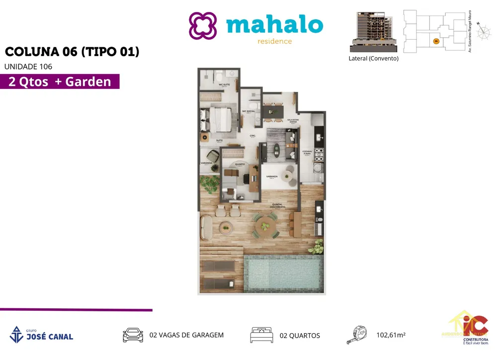 Apartamento, 3 quartos, 76 m² - Foto 12