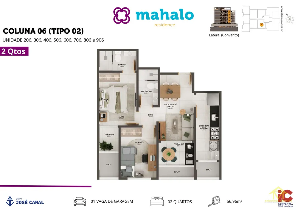 Apartamento, 3 quartos, 76 m² - Foto 11