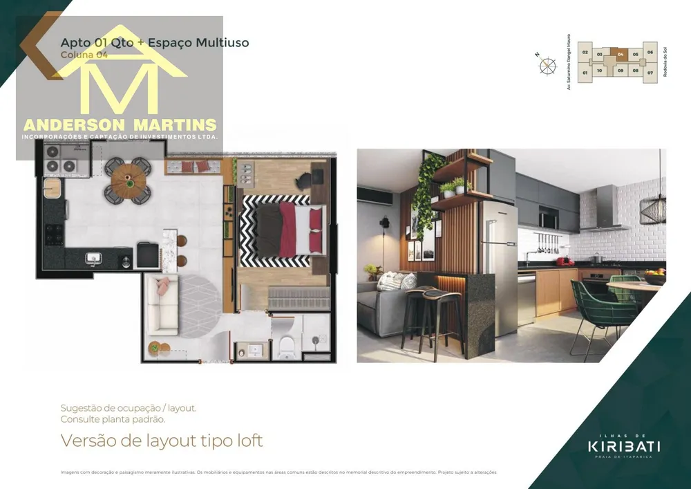 Apartamento, 1 quarto, 39 m² - Foto 11