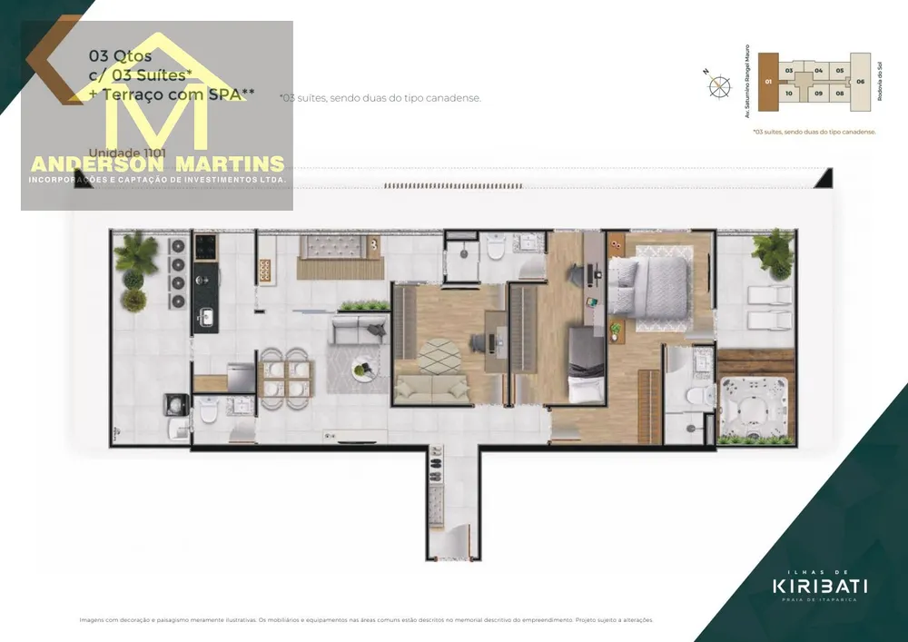 Apartamento, 1 quarto, 39 m² - Foto 7