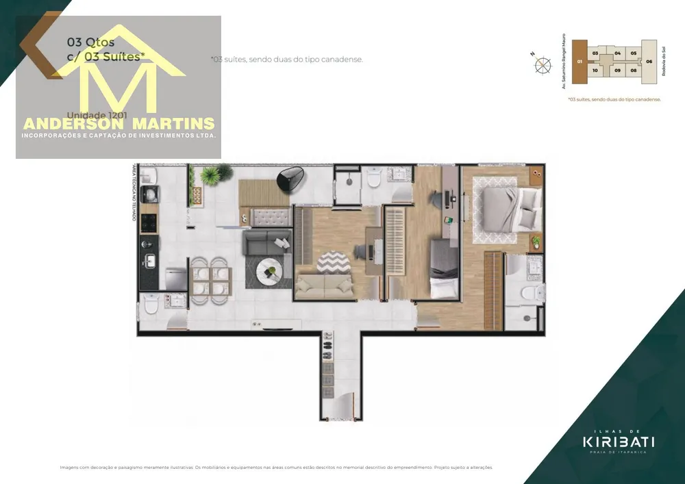 Apartamento, 1 quarto, 39 m² - Foto 8