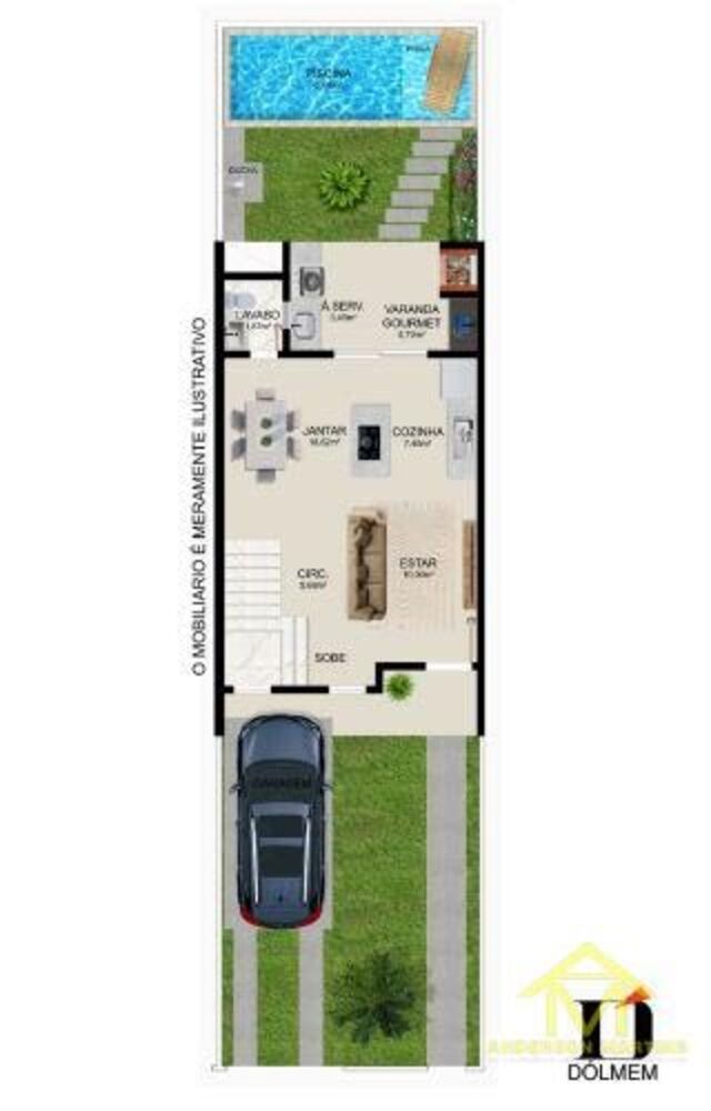 Casa, 3 quartos, 100 m² - Foto 4