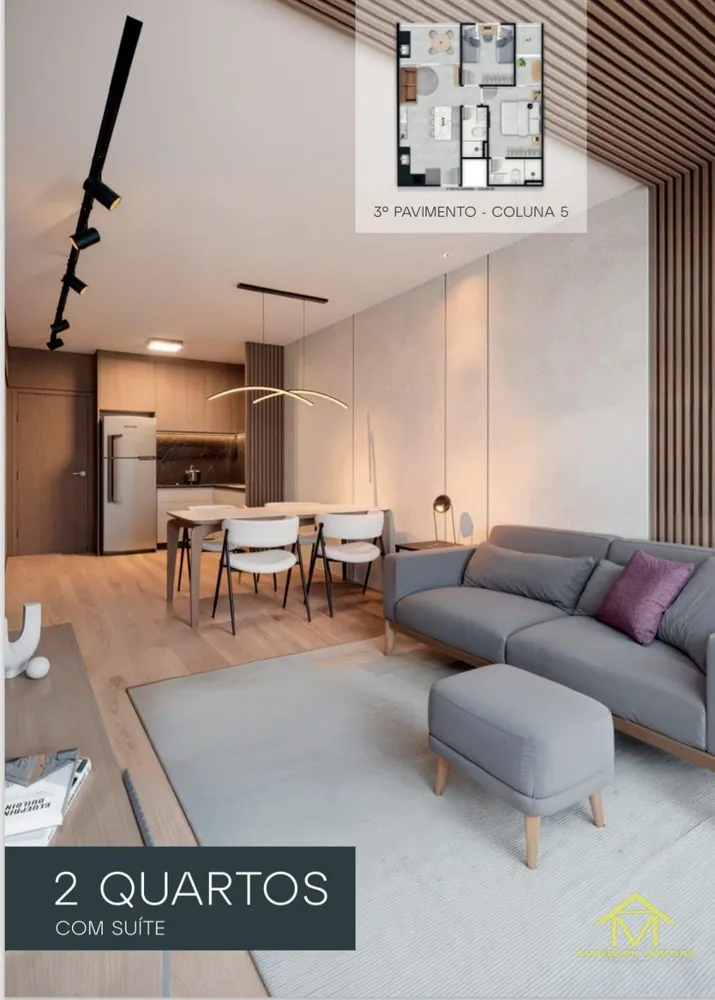 Apartamento, 2 quartos, 45 m² - Foto 3