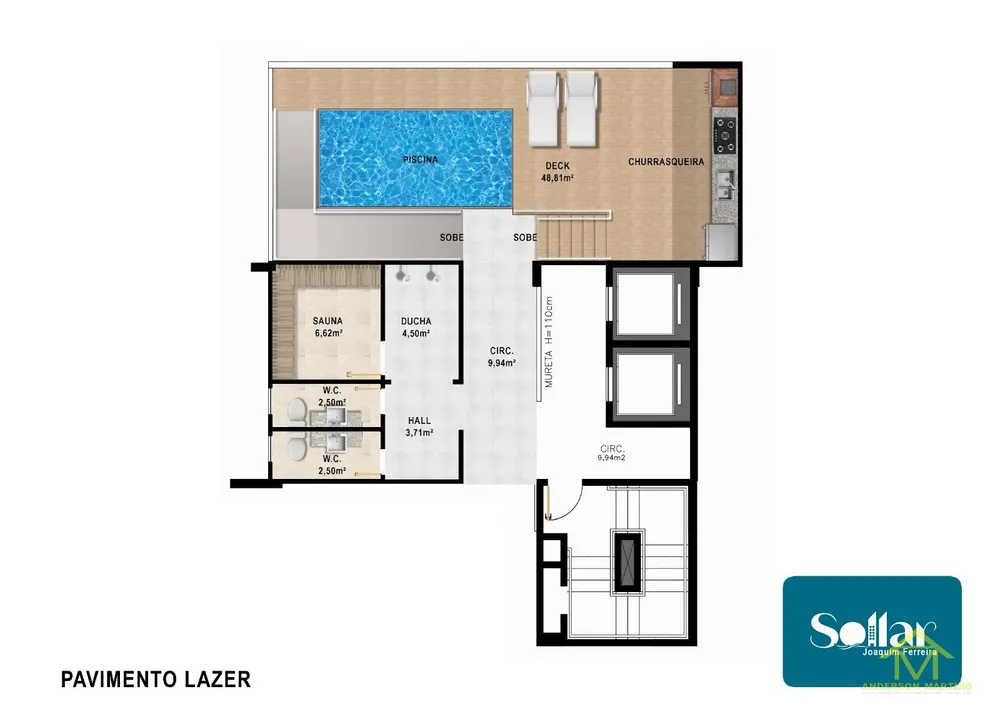 Apartamento, 1 quarto, 35 m² - Foto 6