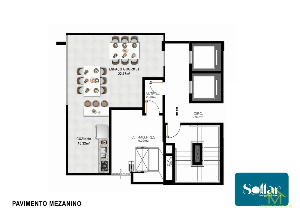 Apartamento, 1 quarto, 35 m² - Foto 7