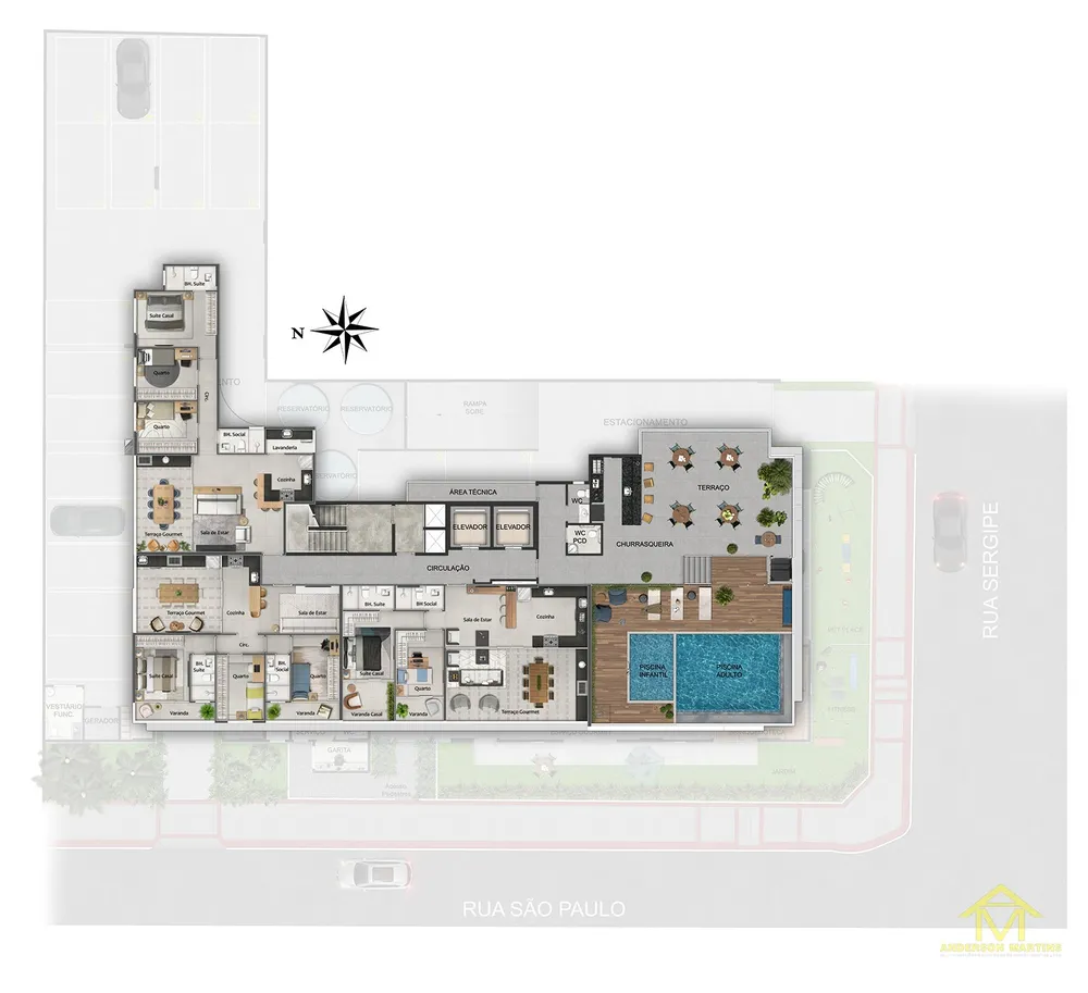 Apartamento, 2 quartos, 95 m² - Foto 9