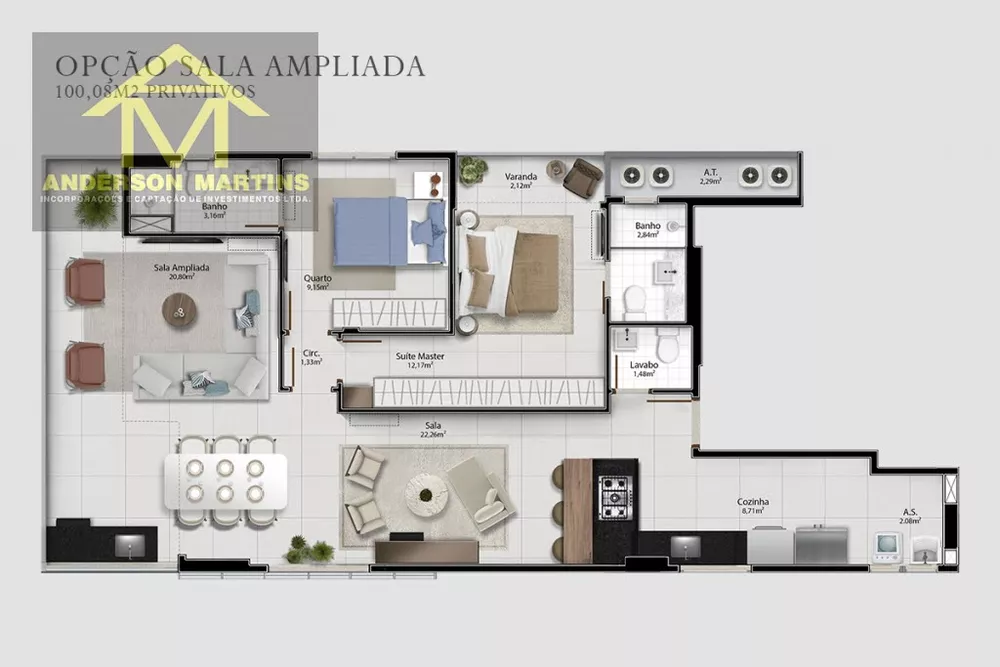 Apartamento, 3 quartos, 165 m² - Foto 12