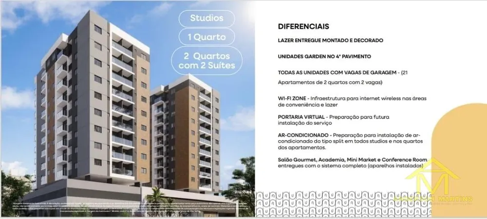 Apartamento, 1 quarto, 34 m² - Foto 2