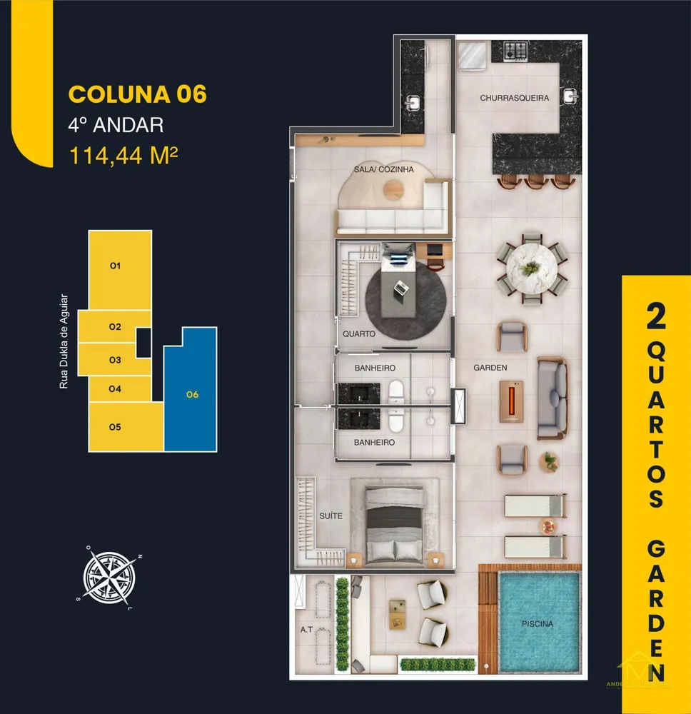 Apartamento, 1 quarto, 30 m² - Foto 3