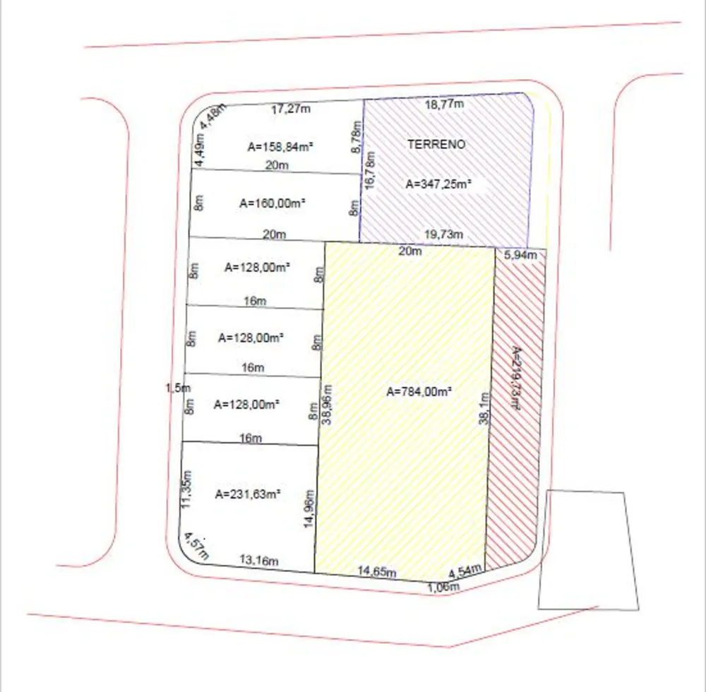 Terreno, 784 m² - Foto 1