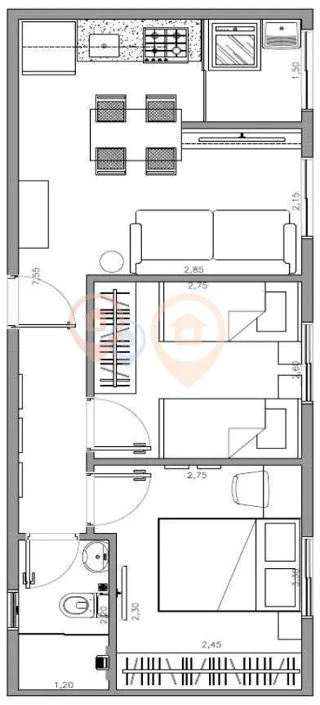 Apartamento, 2 quartos, 41 m² - Foto 10