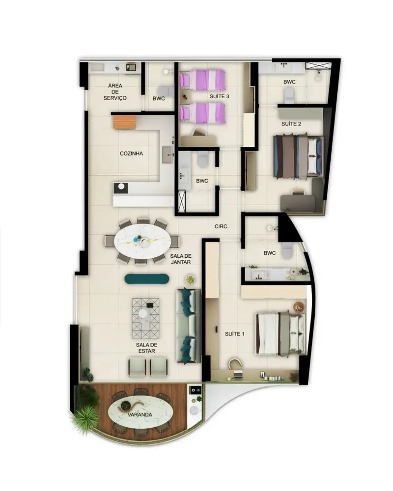 Apartamento, 3 quartos, 141 m² - Foto 13