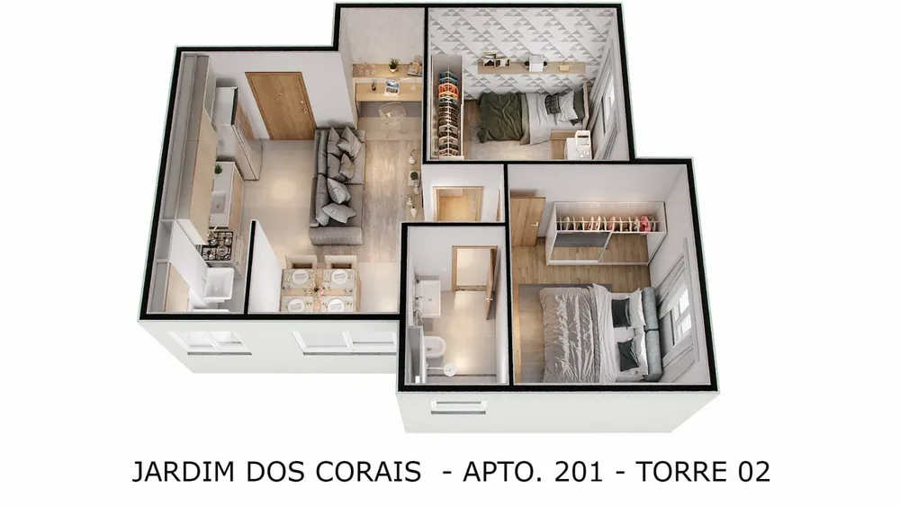 Apartamento, 1 quarto - Foto 5