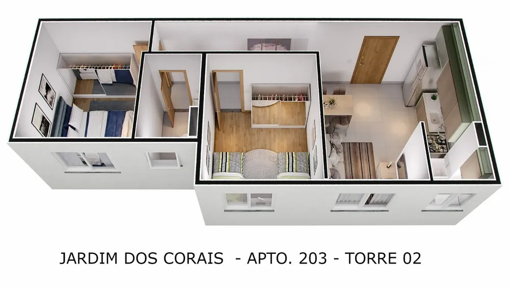 Apartamento, 1 quarto - Foto 3