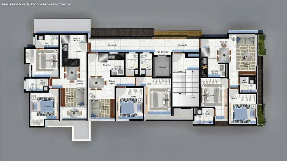 Apartamento, 2 quartos, 54 m² - Foto 14