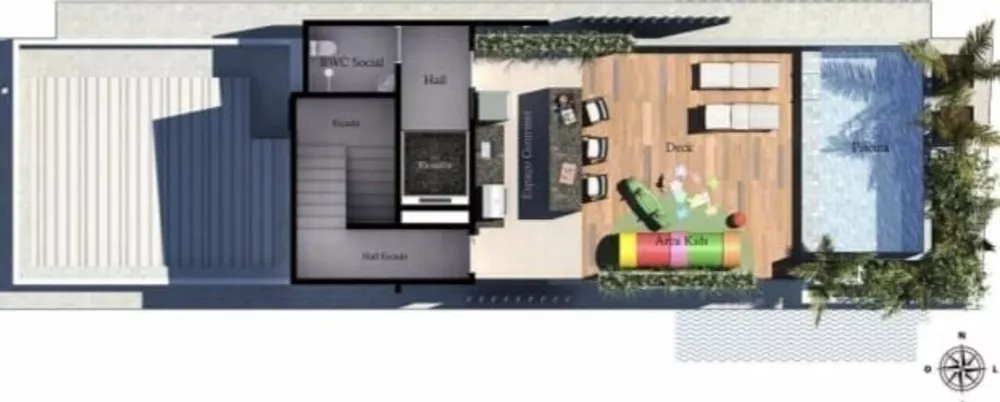 Apartamento, 2 quartos, 55 m² - Foto 2