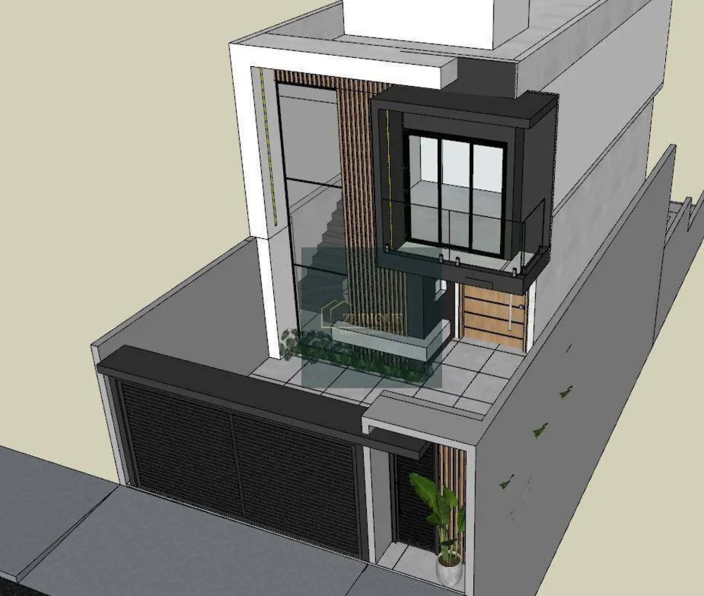Sobrado, 3 quartos, 170 m² - Foto 2