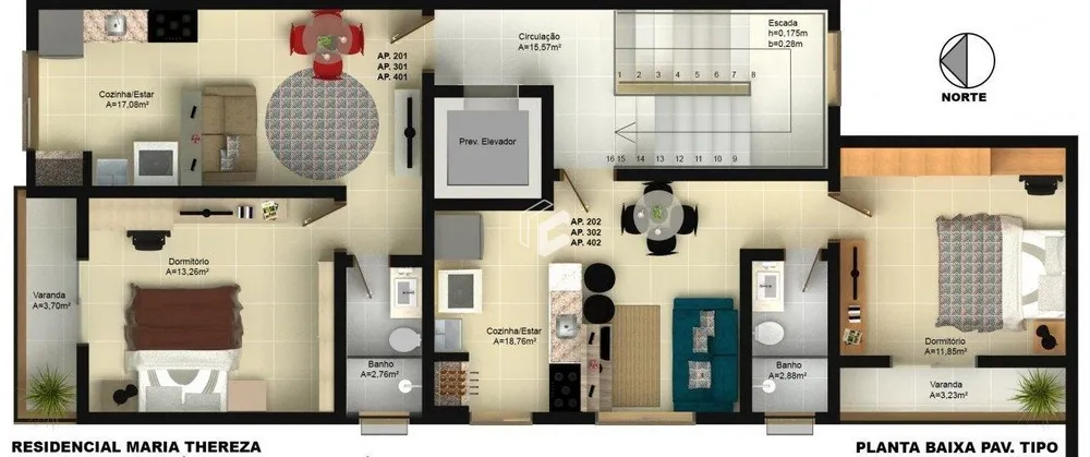 Casa, 3 quartos, 199 m² - Foto 4