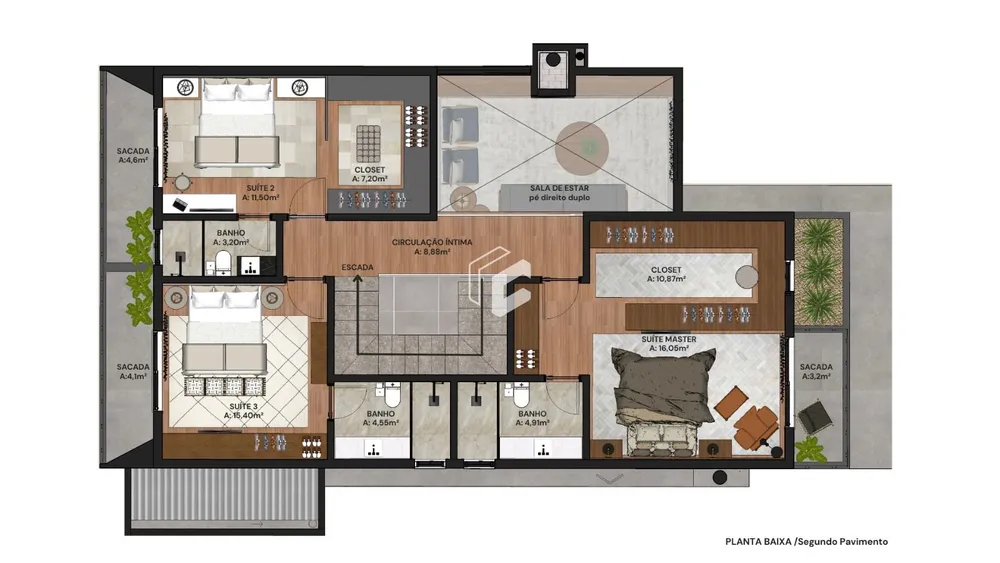 Casa de Condomínio, 3 quartos - Foto 3