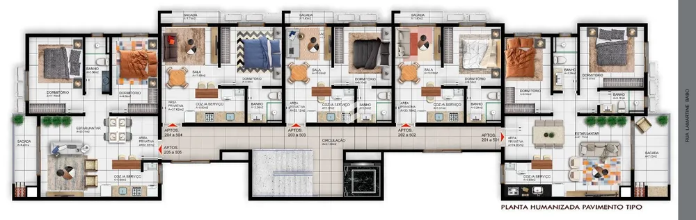 Apartamento, 1 quarto, 33 m² - Foto 1