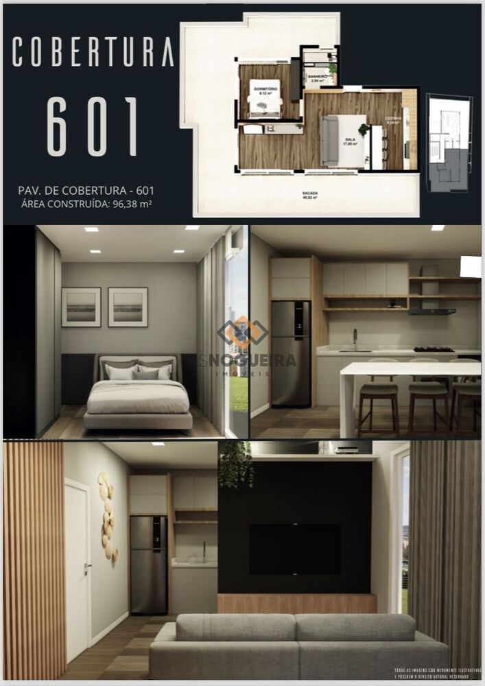 Apartamento, 1 quarto, 35 m² - Foto 7