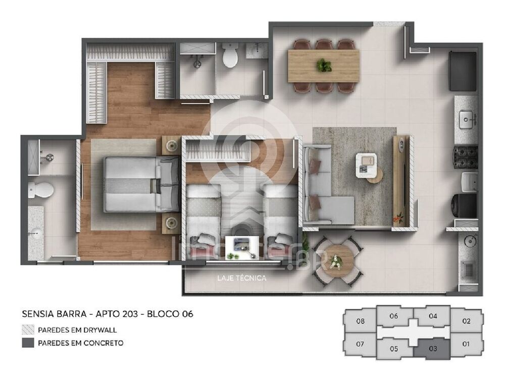 Apartamento, 2 quartos, 67 m² - Foto 12