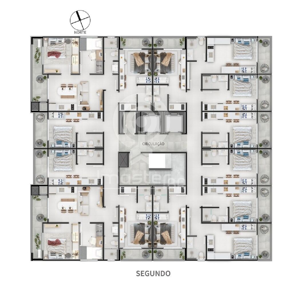 Apartamento, 1 quarto, 26 m² - Foto 21