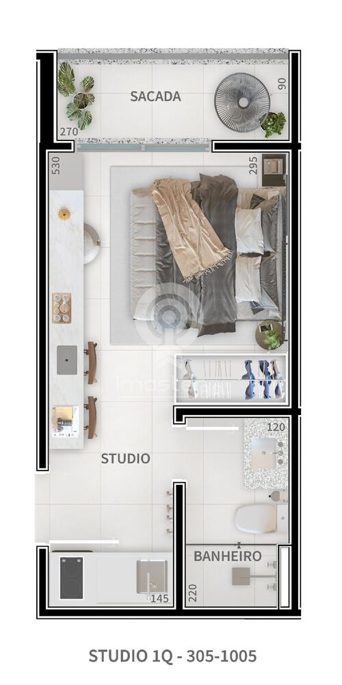 Apartamento, 1 quarto, 26 m² - Foto 23