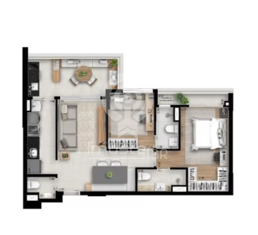 Apartamento, 3 quartos, 74 m² - Foto 11