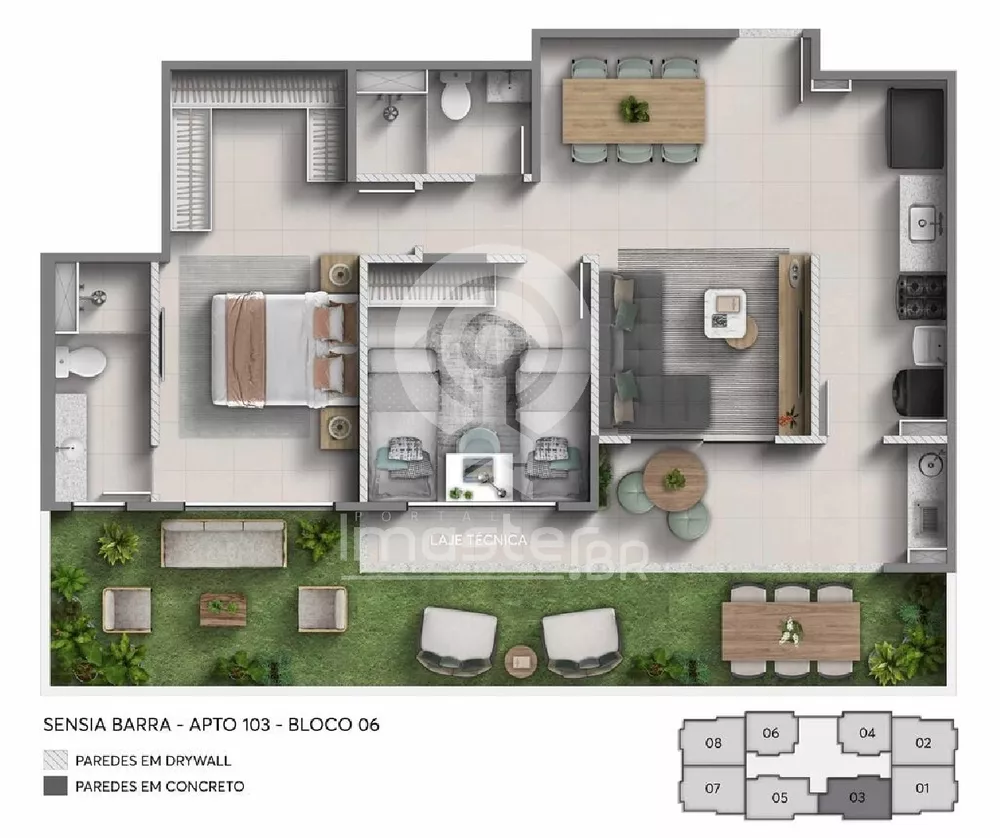 Apartamento, 2 quartos, 72 m² - Foto 9