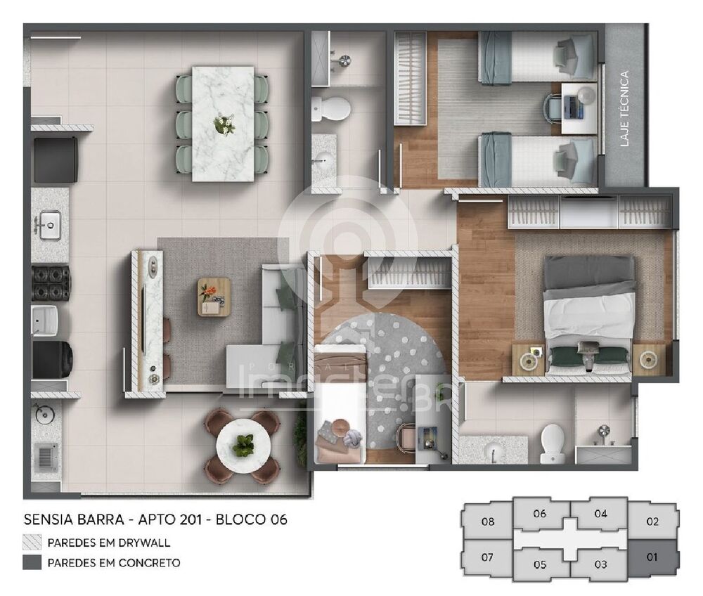 Apartamento, 3 quartos, 117 m² - Foto 21