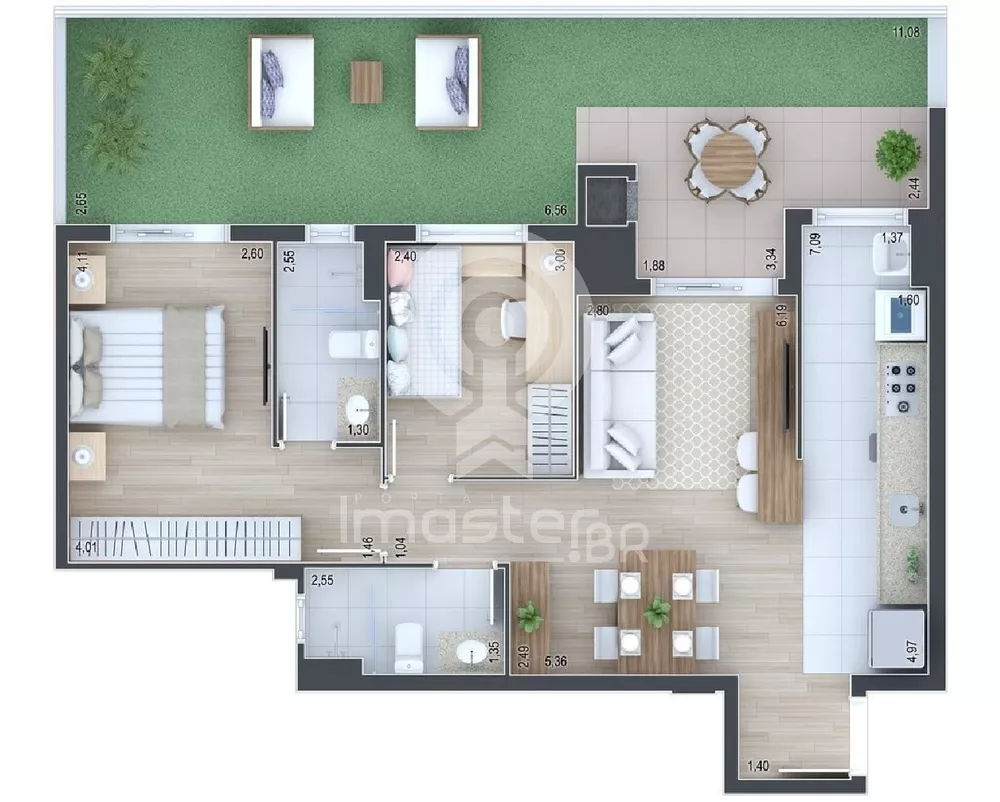 Apartamento, 2 quartos, 80 m² - Foto 29