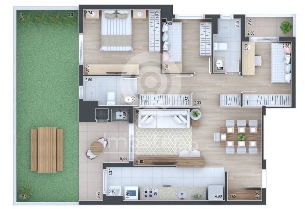 Apartamento à venda com 2 quartos, 80m² - Foto 8