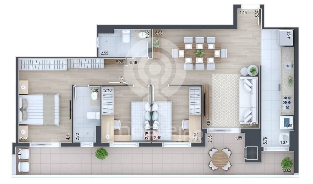 Apartamento, 2 quartos, 80 m² - Foto 22