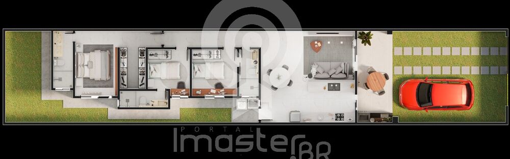 Casa, 3 quartos, 97 m² - Foto 7