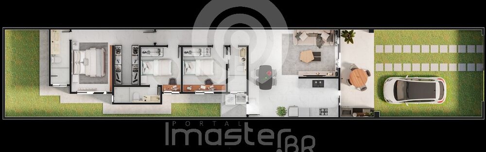 Casa, 3 quartos, 97 m² - Foto 4